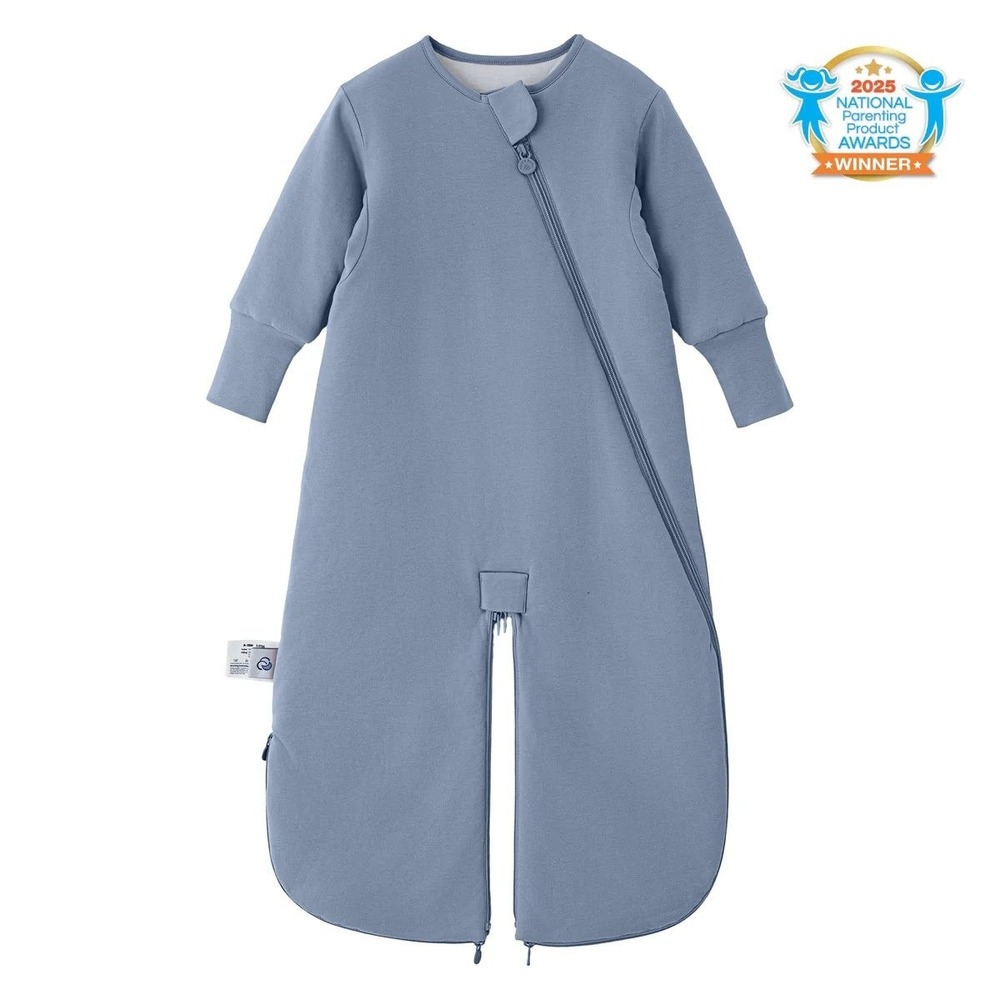 Kaiya Baby Warm Sleep Suit Sack 3-in-1 1.0 TOG - Organic Cotton & Camel Wool‎